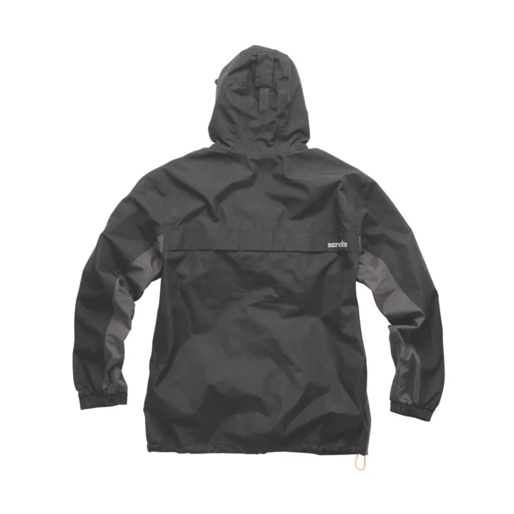 Scruffs Worker, chaqueta, negro/grafito, talla XL (pecho 46