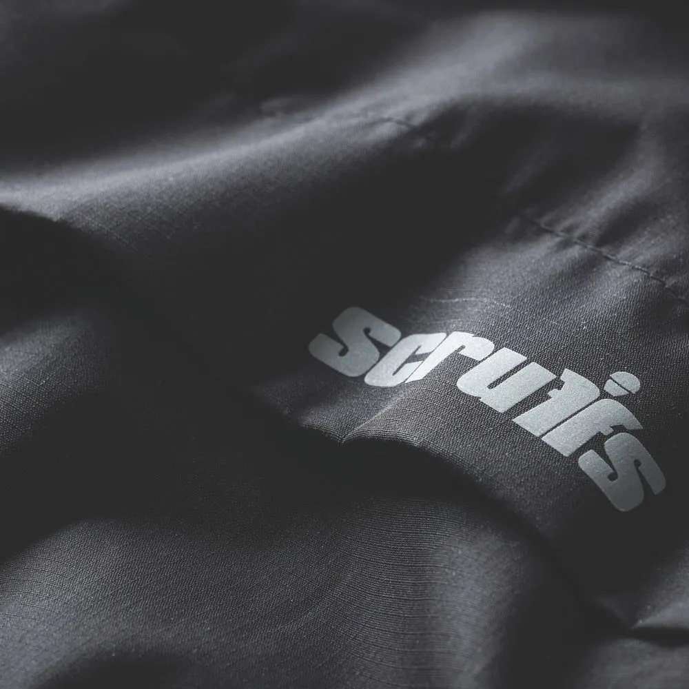 Scruffs Worker, chaqueta, negro/grafito, talla XL (pecho 46