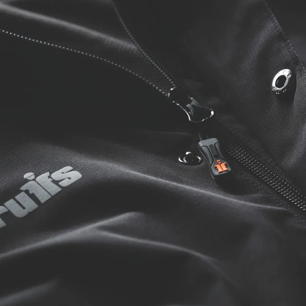 Scruffs Worker, chaqueta, negro/grafito, talla XL (pecho 46