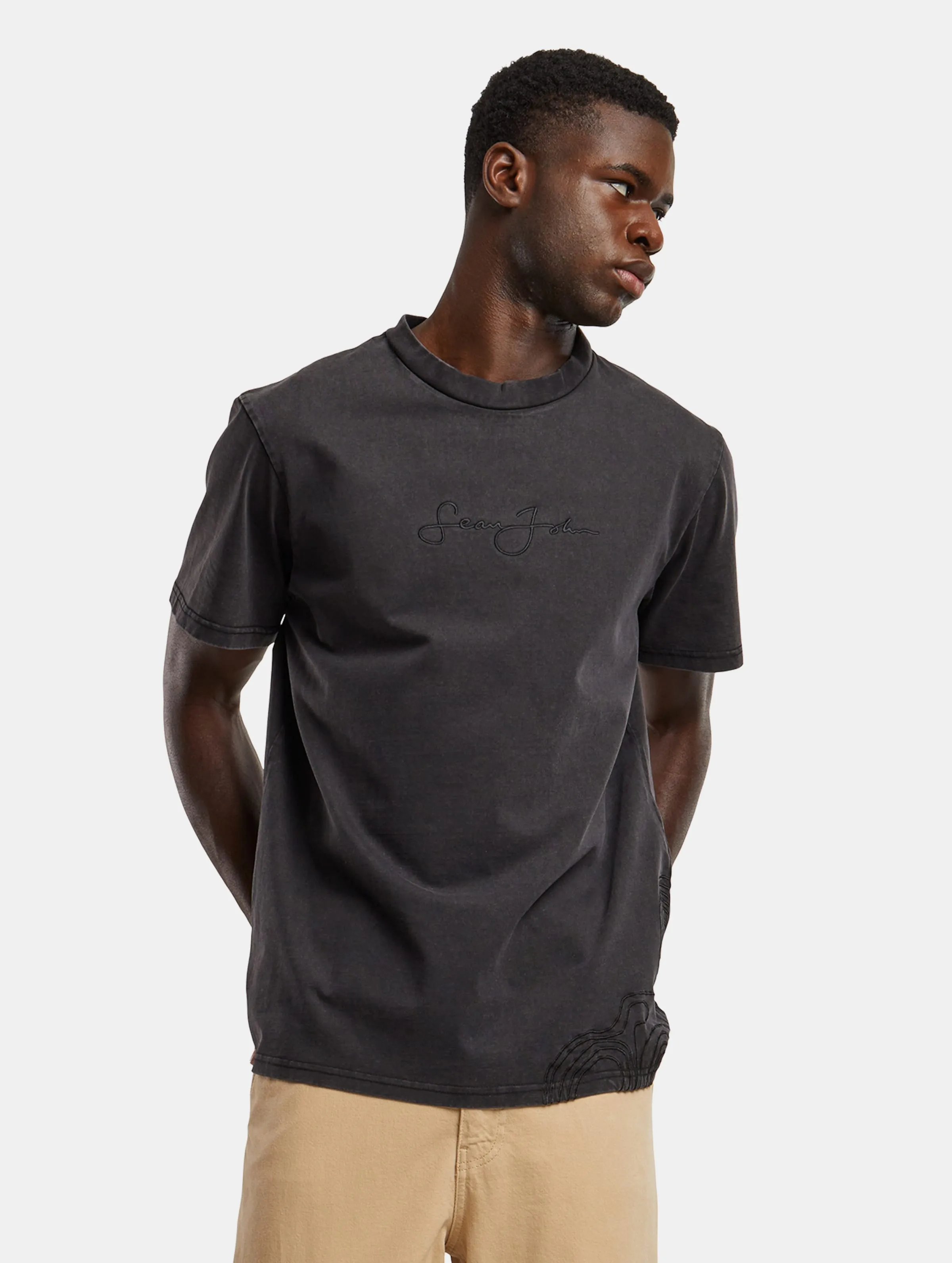 Sean John SCRIPT LOGO WASHED EMBROIDERY