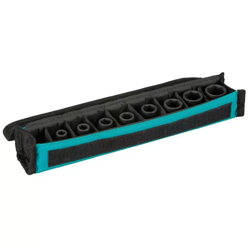 SET DE DADOS HEXAGONAL MILIMéTRICO 1/2" 8 PZS MAKITA E02989