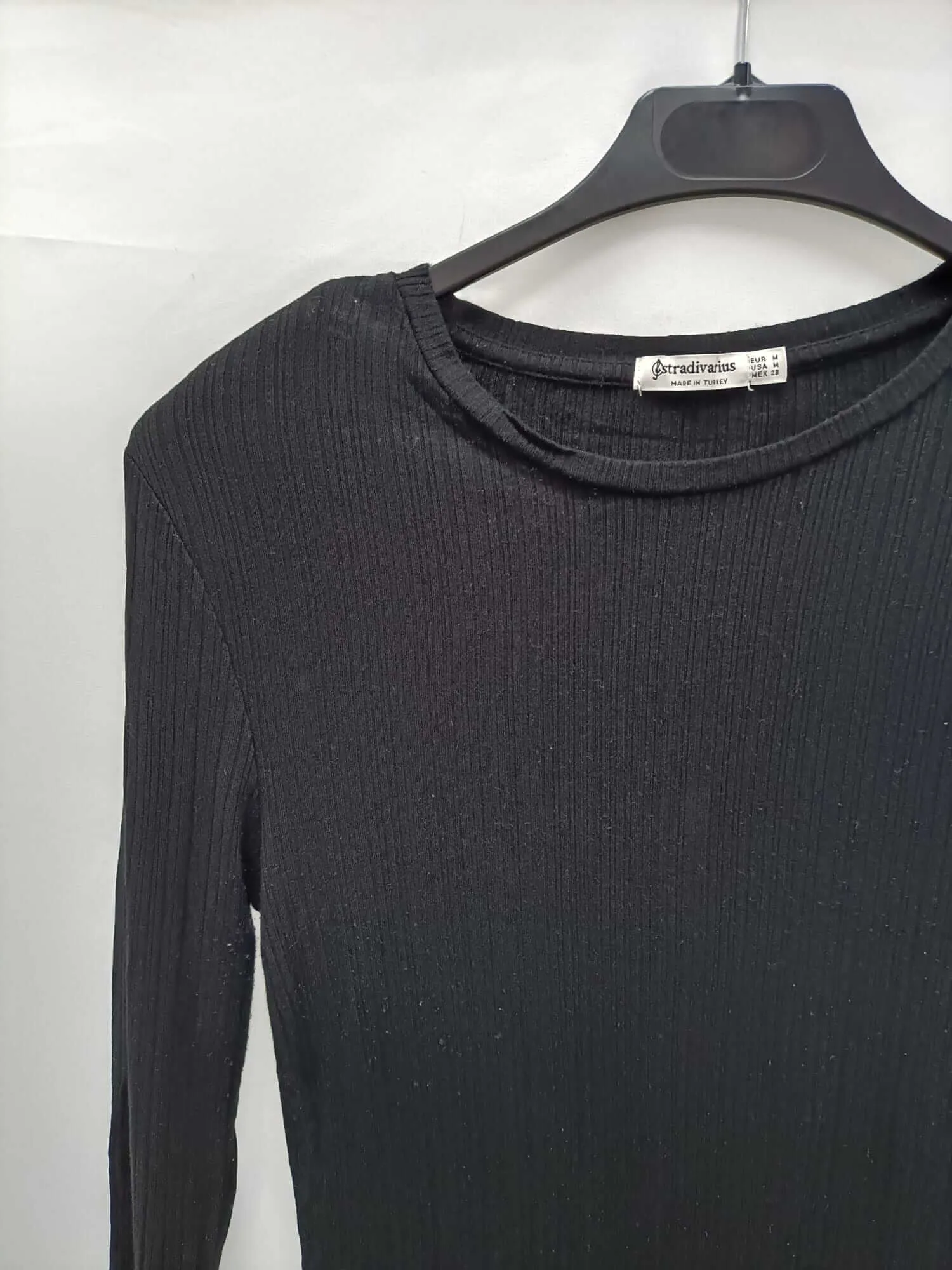 SFERA.Jersey punto negro finito T.m