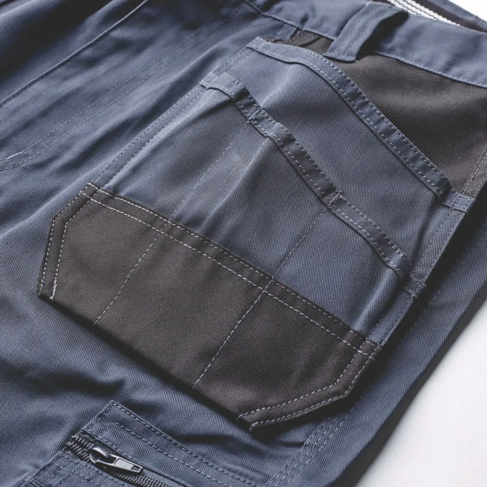 Site Jackal, pantalón corto multibolsillo, gris/negro (cintura 32