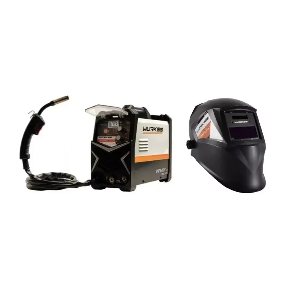 Soldadora Inversora Infinity160 Gas/gasless + Careta WURKSS KITWMI160