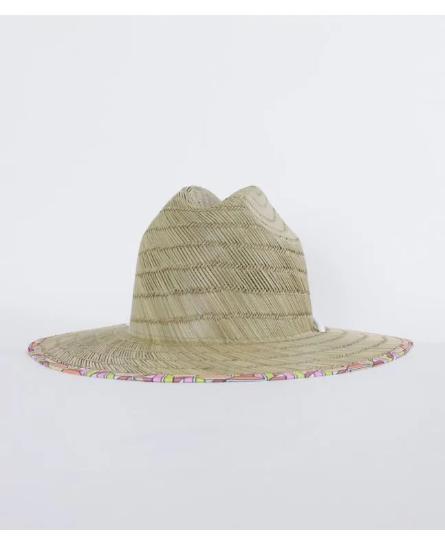 Sombrero de paja Hurley W' Diamond Straw Hat Magic Ember