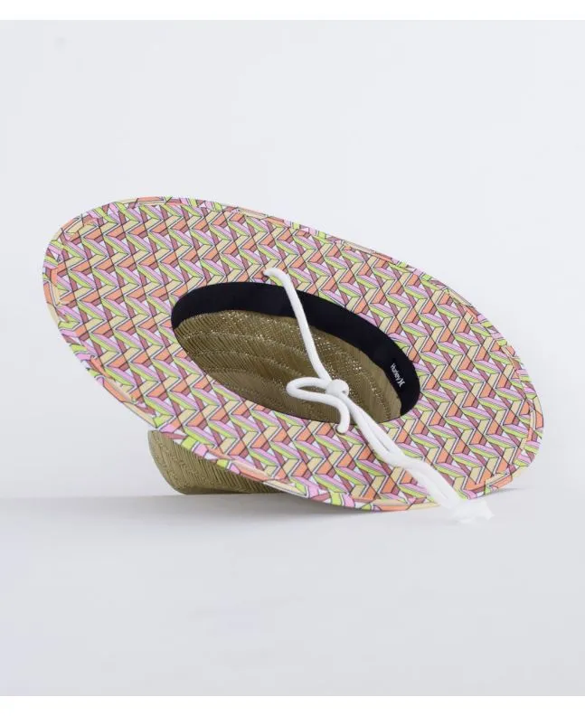 Sombrero de paja Hurley W' Diamond Straw Hat Magic Ember