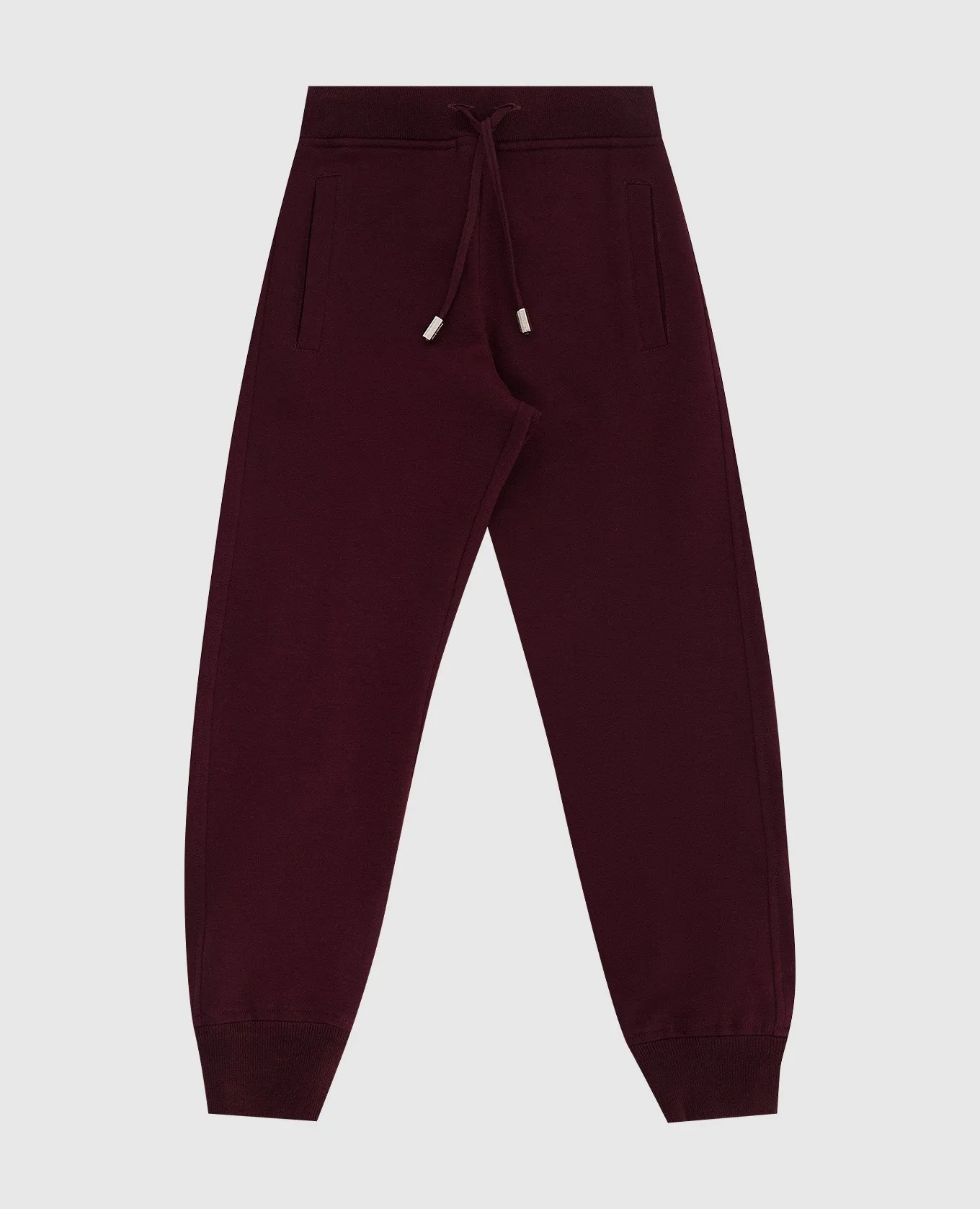 Stefano Ricci Children's burgundy joggers