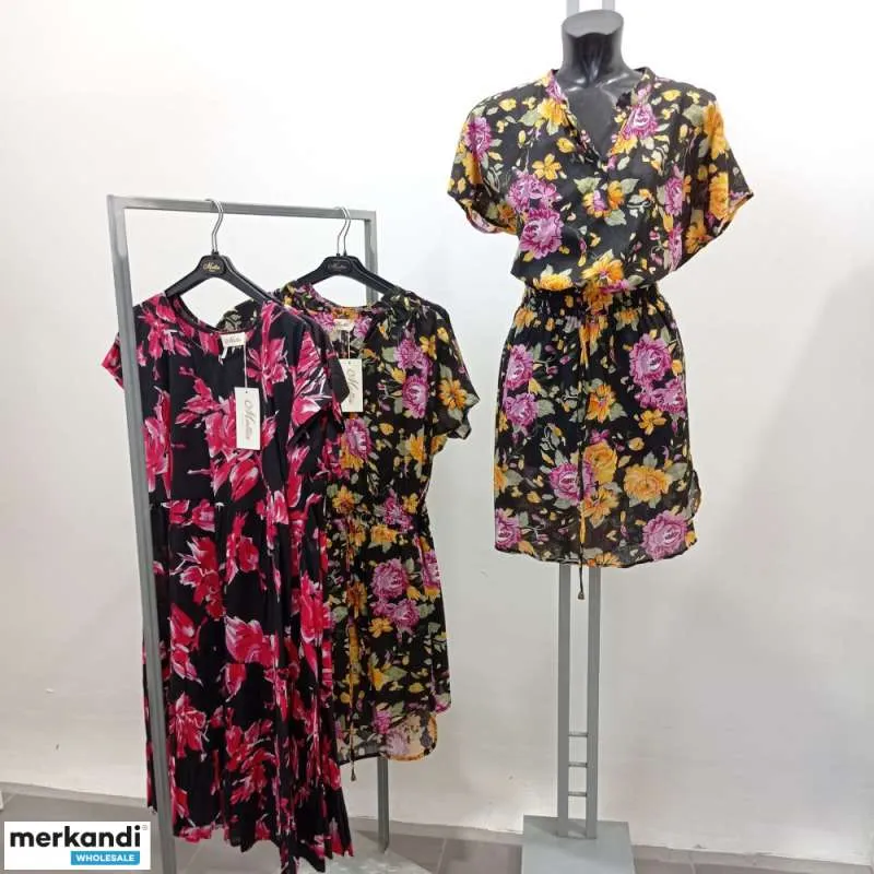 STOCK VESTIDOS MULTIMARCA PARA MUJER  MADE IN ITALY