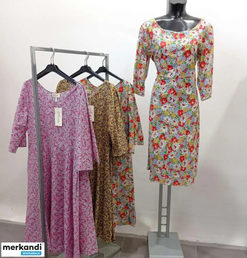 STOCK VESTIDOS MULTIMARCA PARA MUJER  MADE IN ITALY