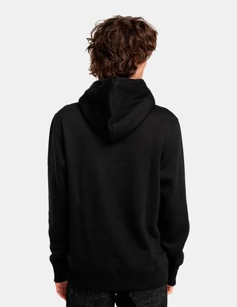 SUDADERA CAPUCHA CORNELL CLASSIC  FADED BLACK