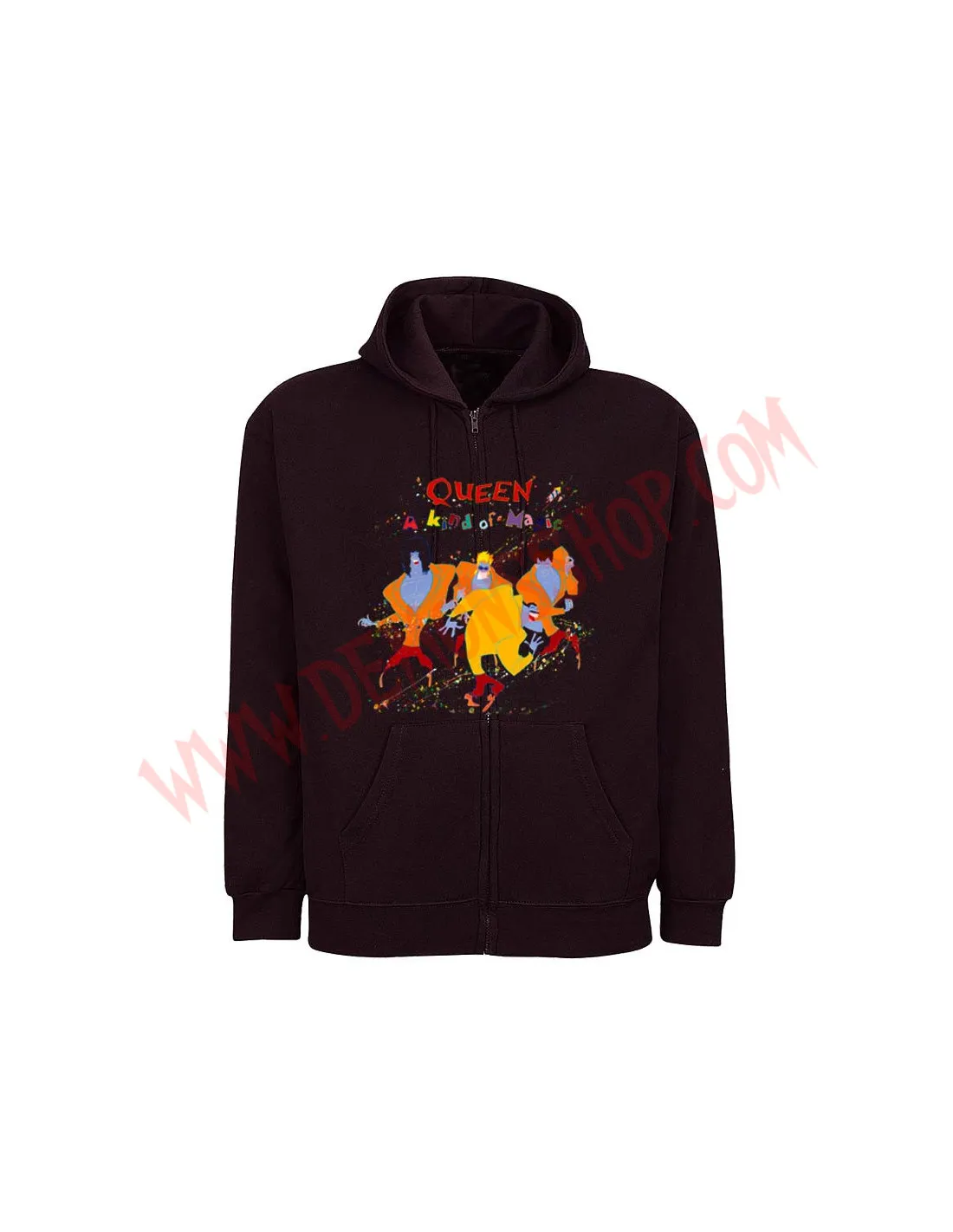 Sudadera Cremallera Queen