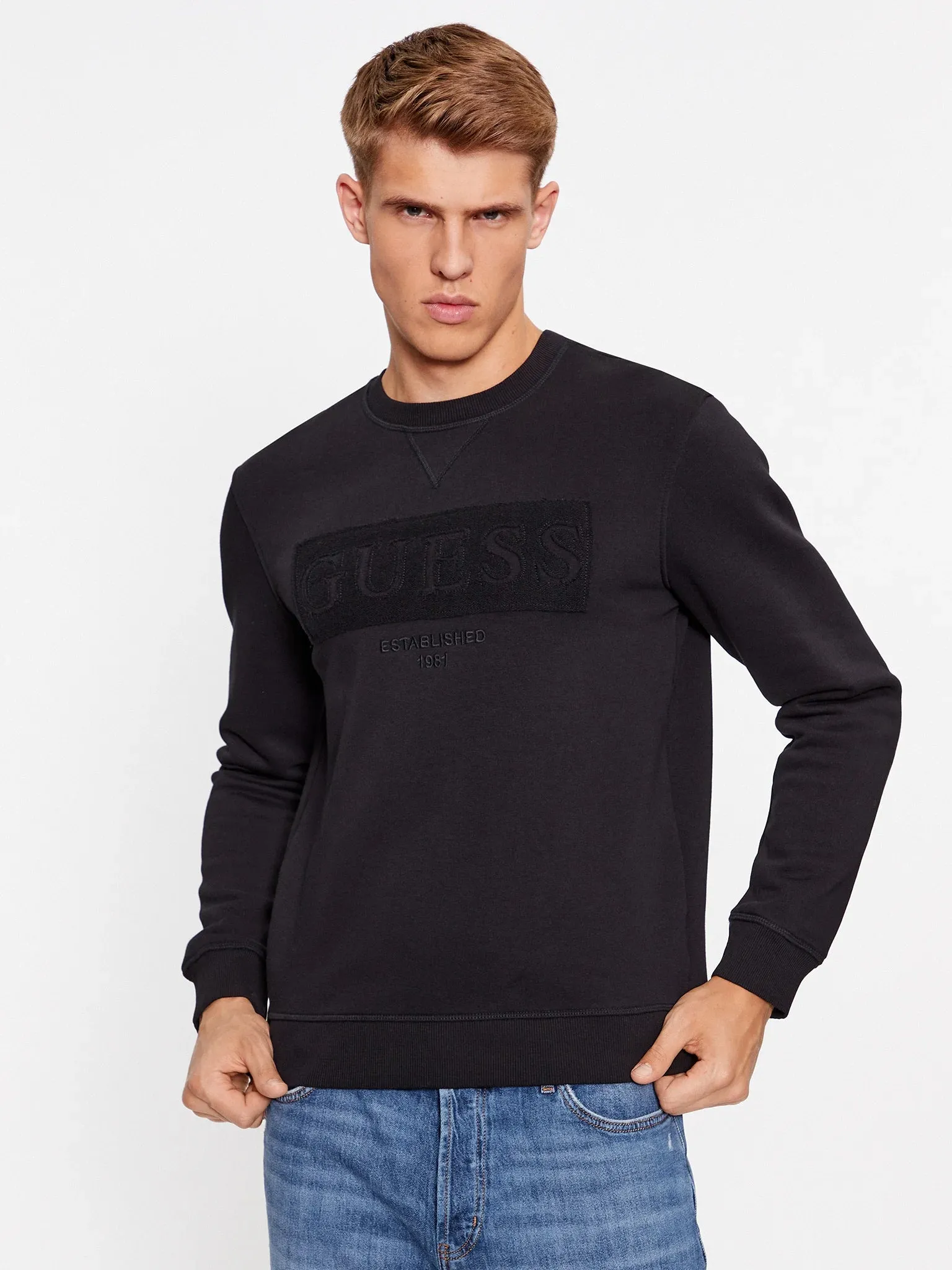 SUDADERA GUESS  M3BQ08 K9Z21 JBLK