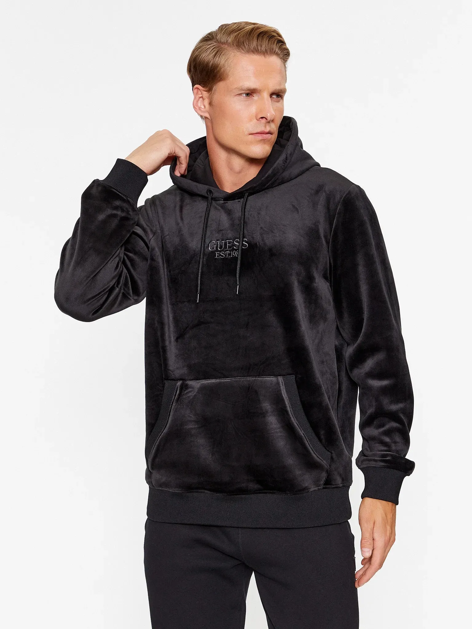 SUDADERA GUESS  M3BQ21 KAVQ0 JBLK