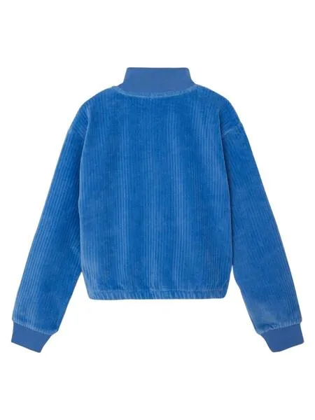 Sudadera Name It Obelis Crop para Niña Azul 
