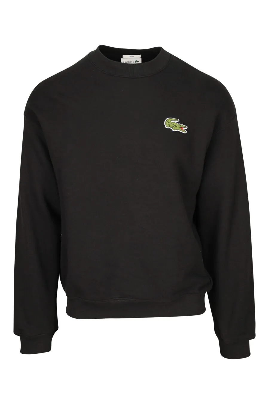 Sudadera negra con logo 