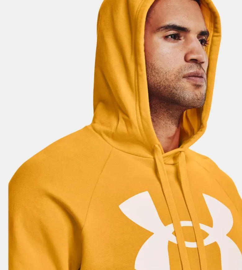 Sudadera Under Armour Rival Fleece Big Logo Amarilla