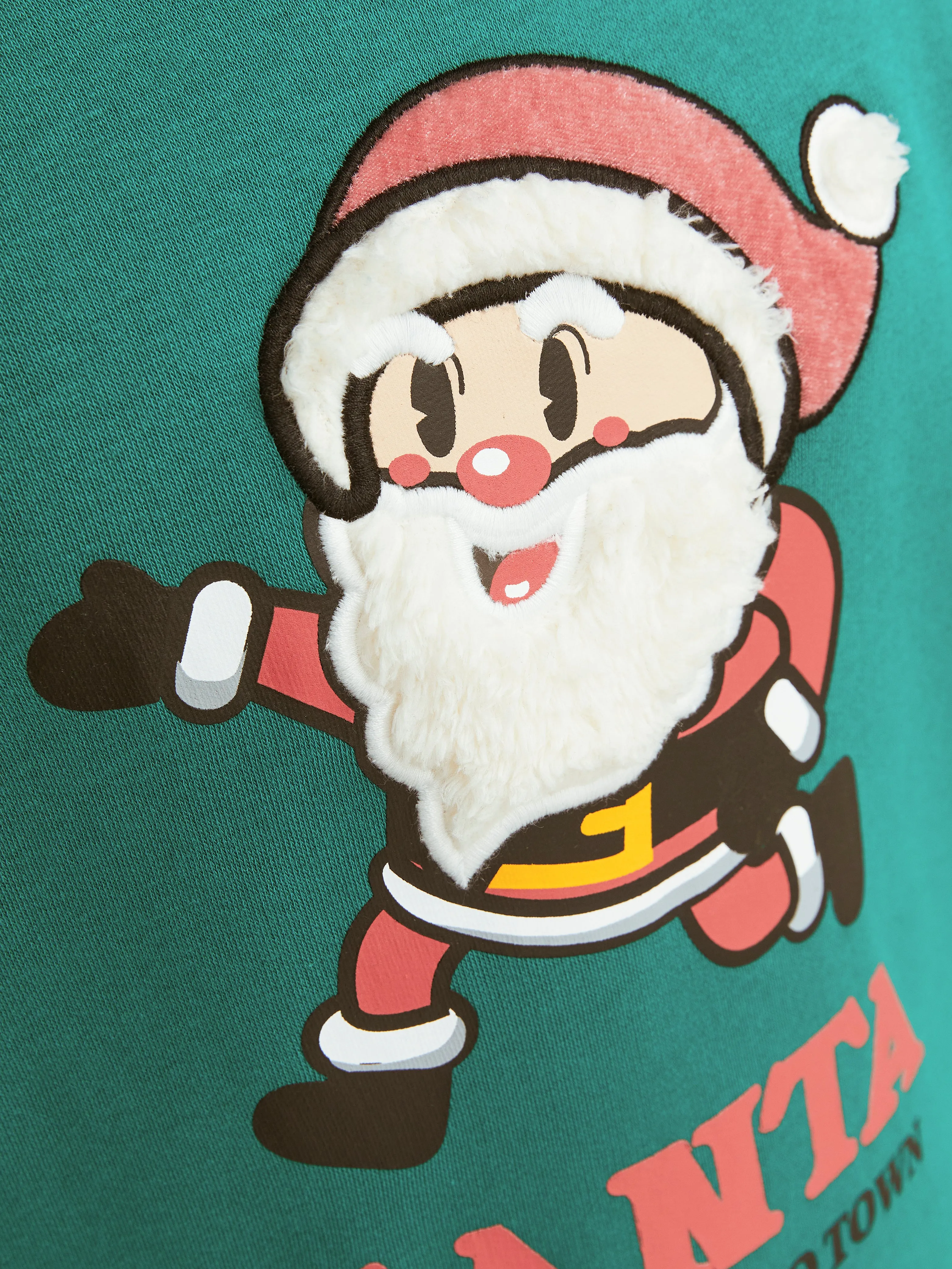 SUDADERA XMAS JUNIOR | VERDE INTERMEDIO | JACK & JONES®