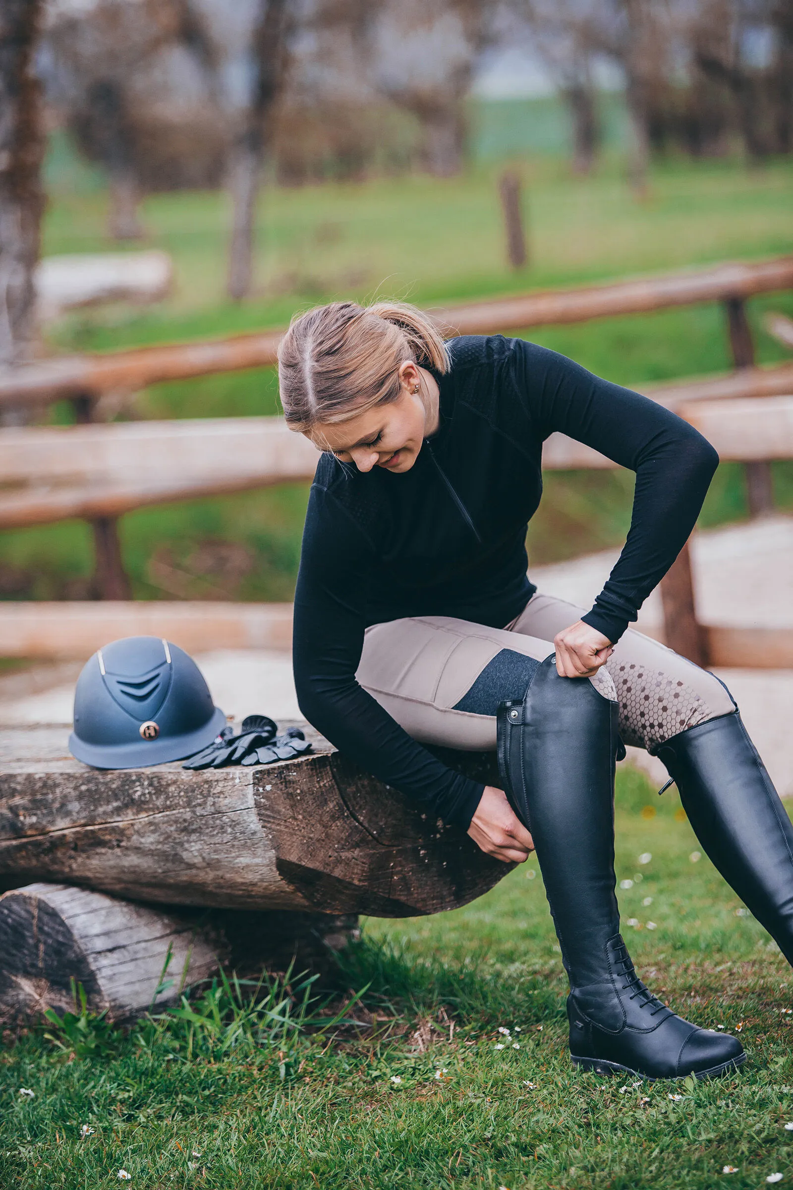 Suedwind Footwear Botas Altas de Equitación Veganas Suedwind Nova