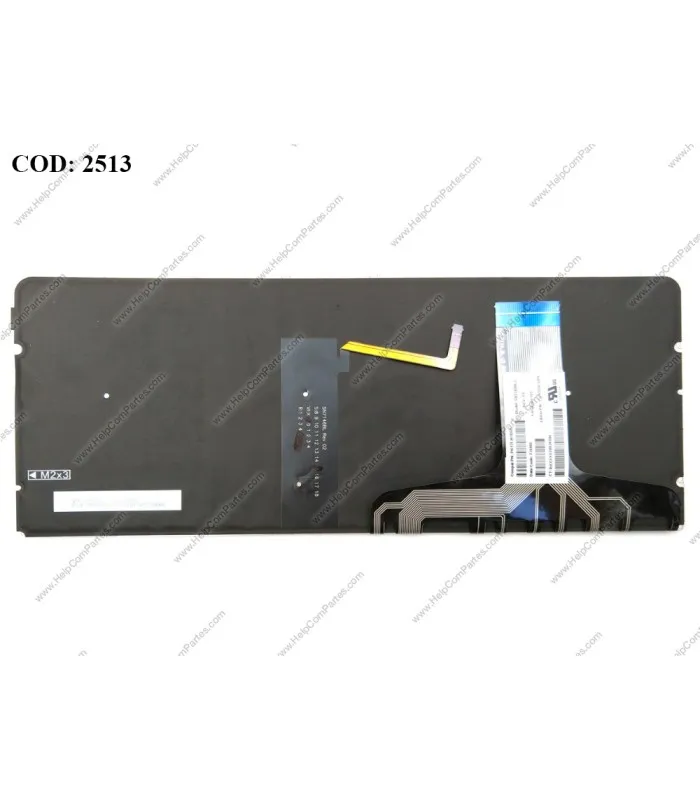 TECLADO HP SPECTER 13V 13 V000 13V011DX 13 V018CA 13V021NR 13V100 SIN MARCO WIN8 BACKLIT US