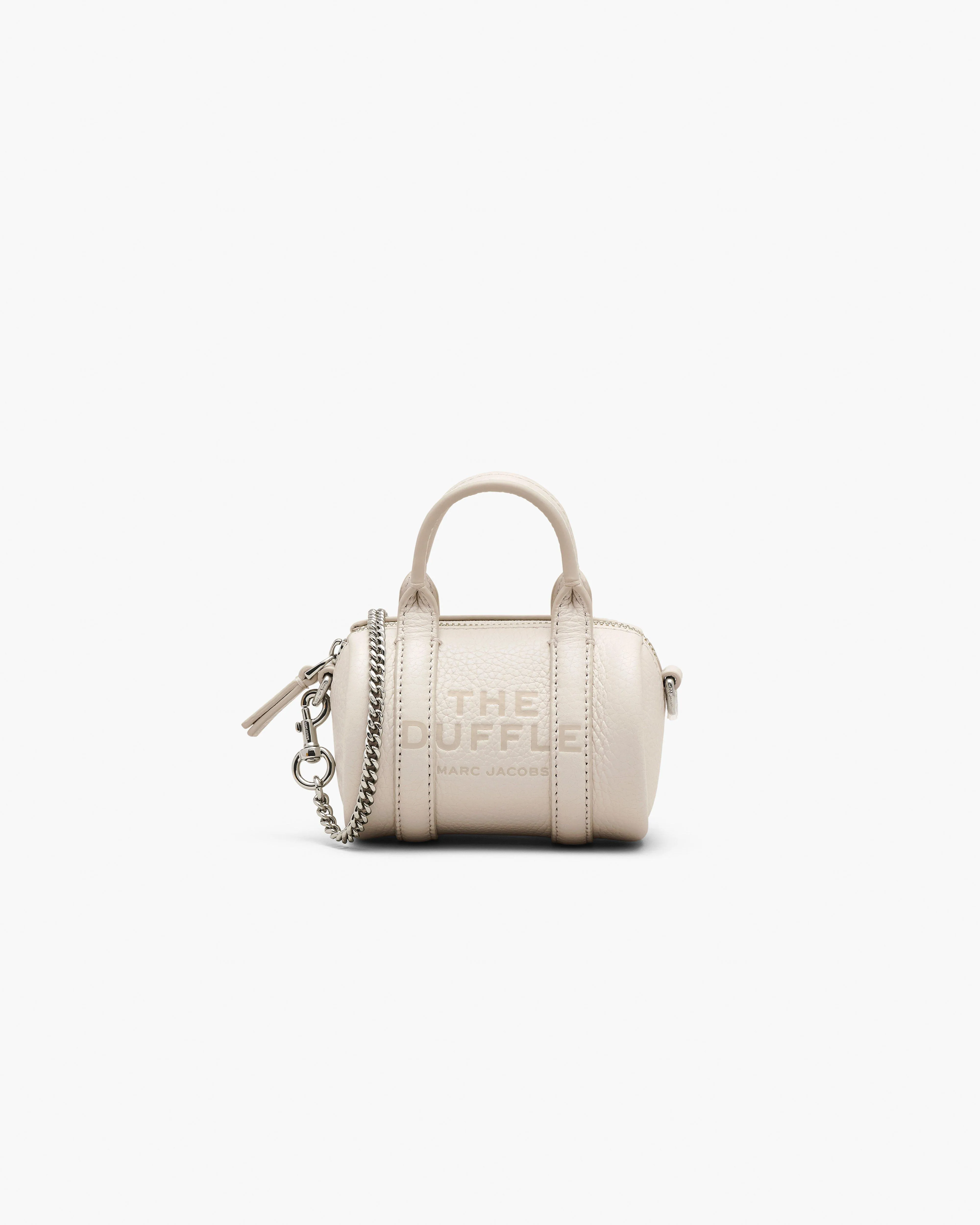 The Leather Nano Duffle Crossbody