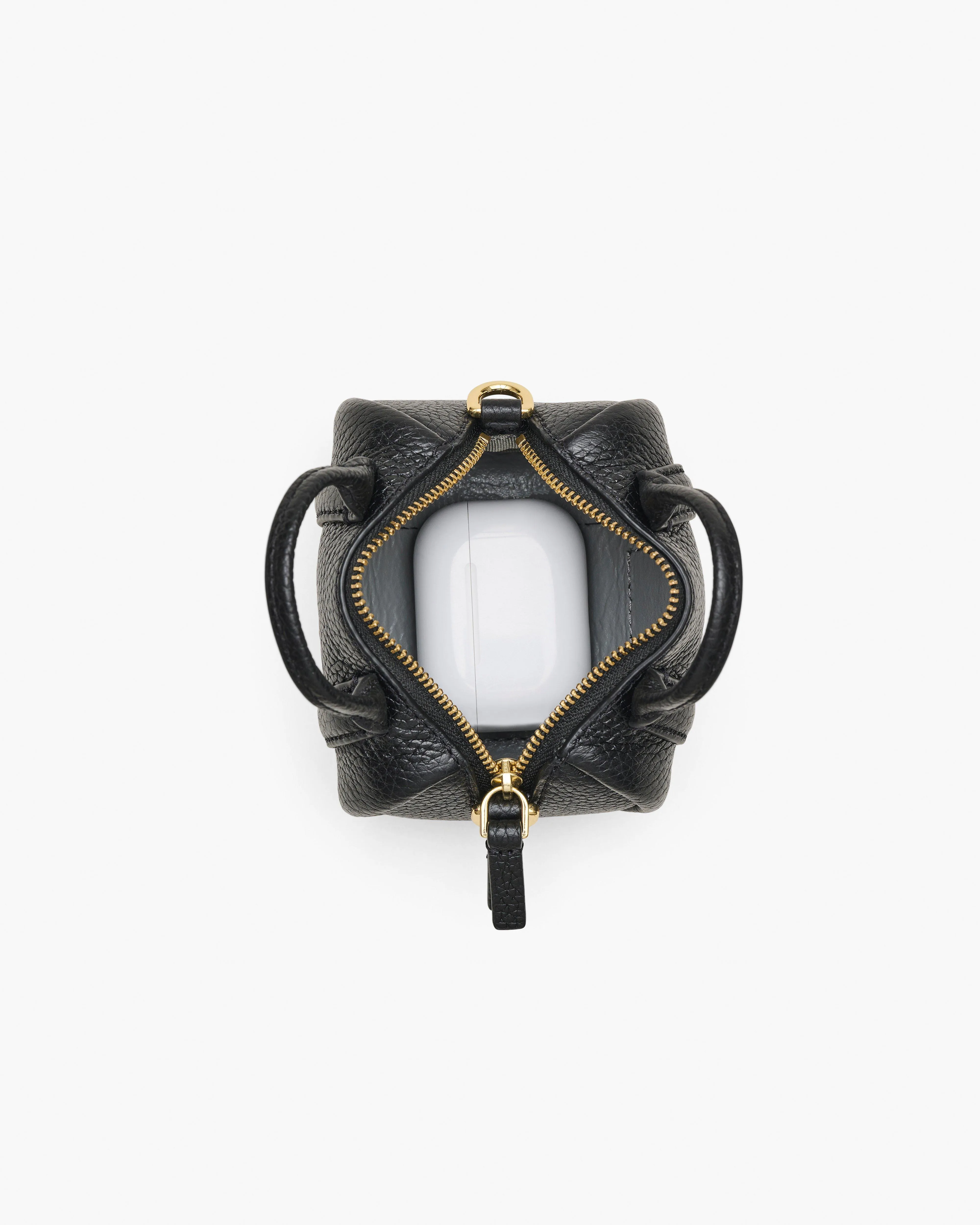 The Leather Nano Duffle Crossbody