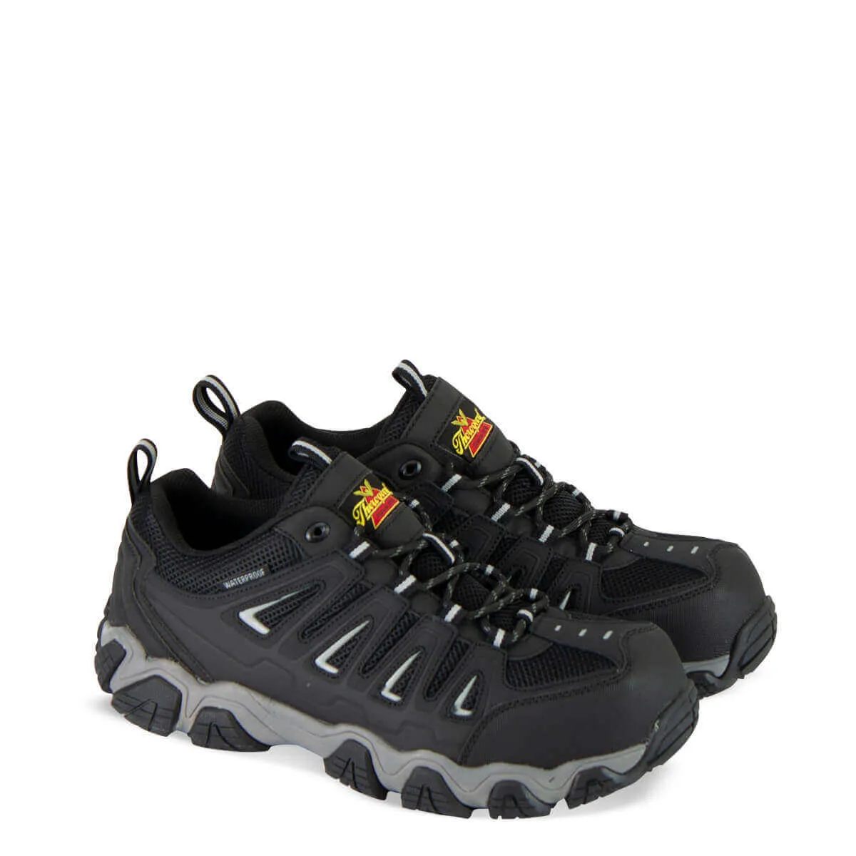 Thorogood SERIE CROSSTREX DE THOROGOOD PARA HOMBRES: IMPERMEABLE, ZAPATOS DE MONTAÑA DE SEGURIDAD OXFORD CON PUNTERA