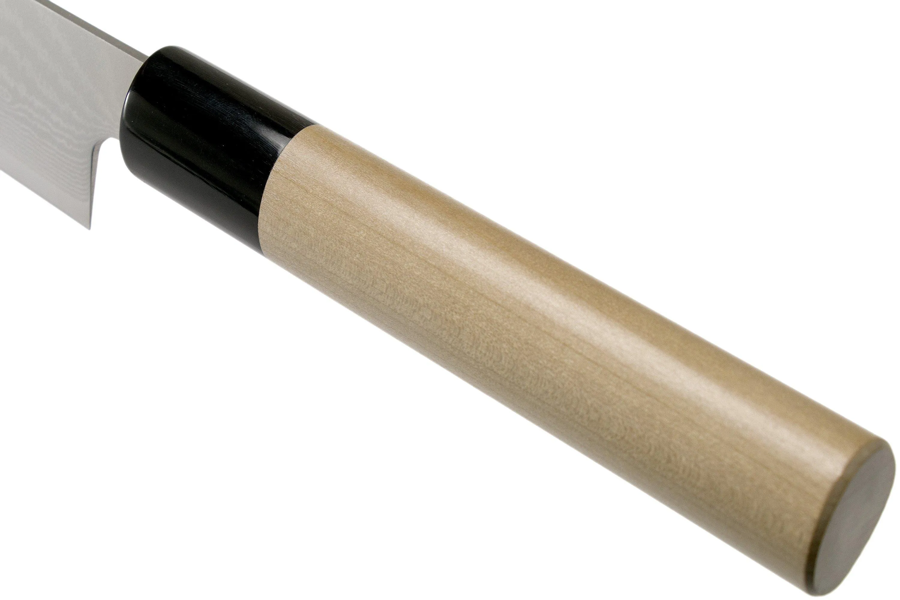 Tojiro Shippu de 63 capas Damasco, cuchillo para trinchar 21 cm