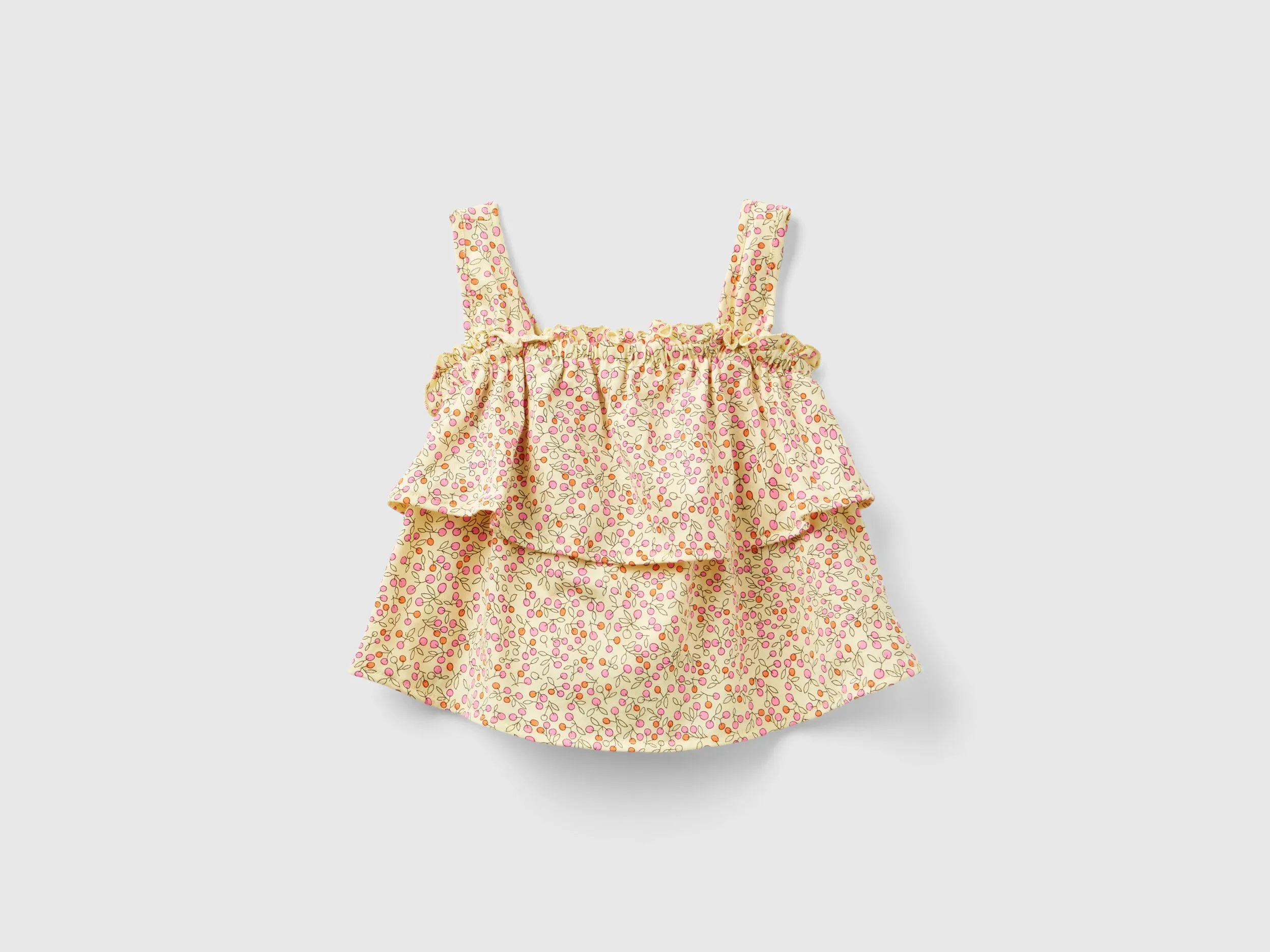 Top con estampado de fruta