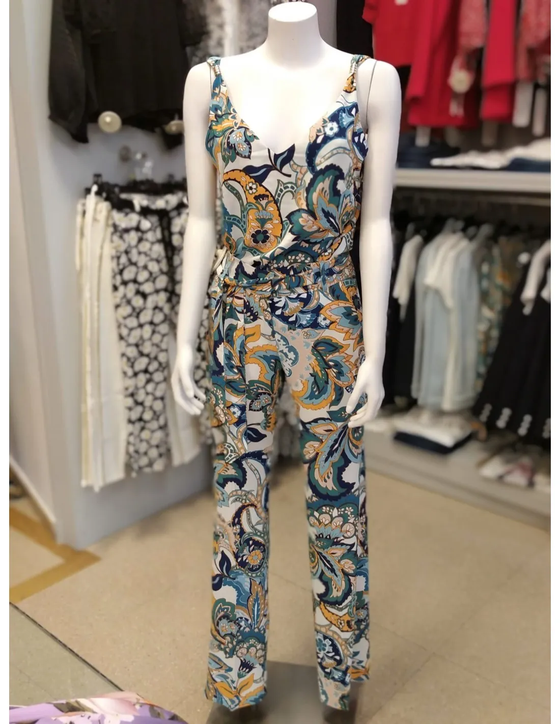 TOP SPORT MORGAN ORING ESTAMPADO FLORAL