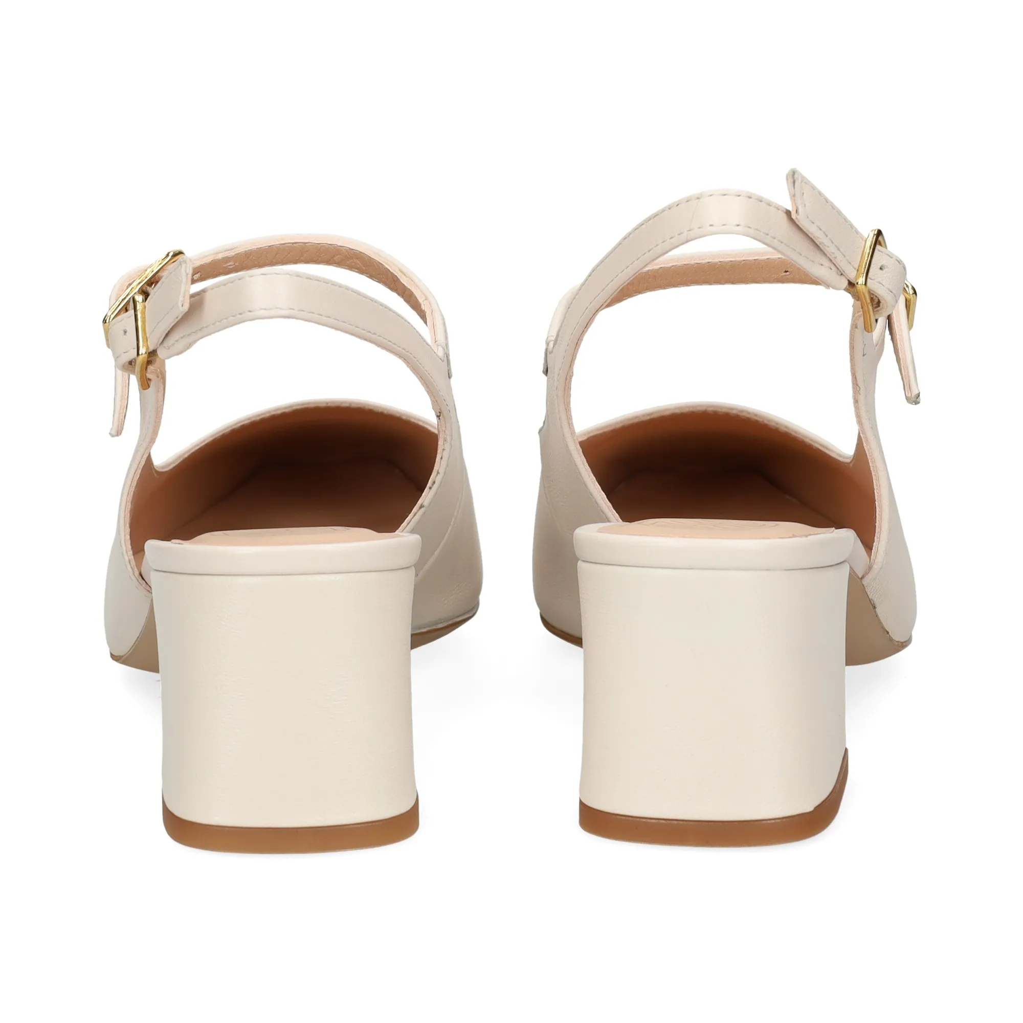 UNISA Zapatos de tacón medio de Mujer MARFIL