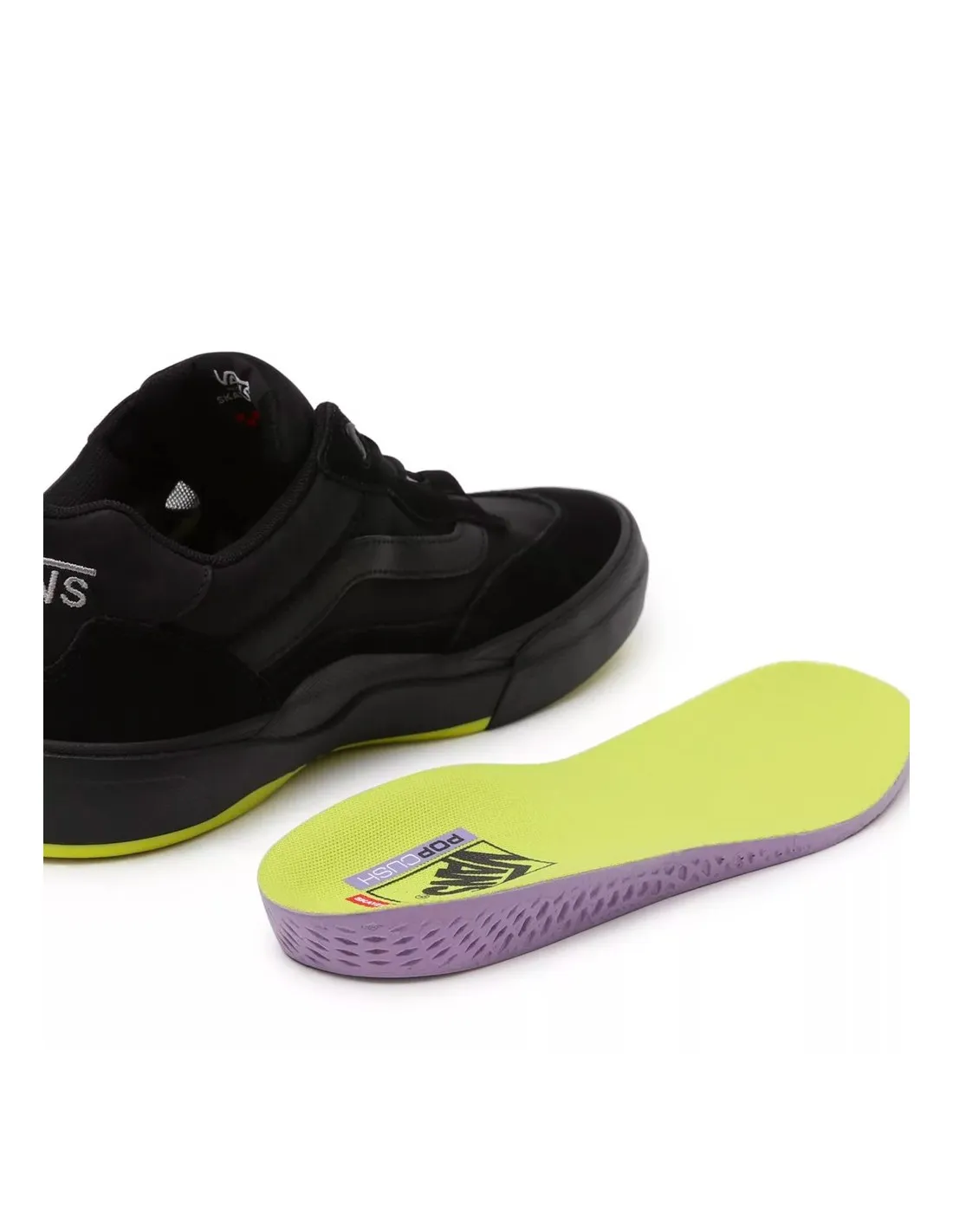 VANS WAYVEE  NEGRO/AZUL  ZAPATILLAS SKATE