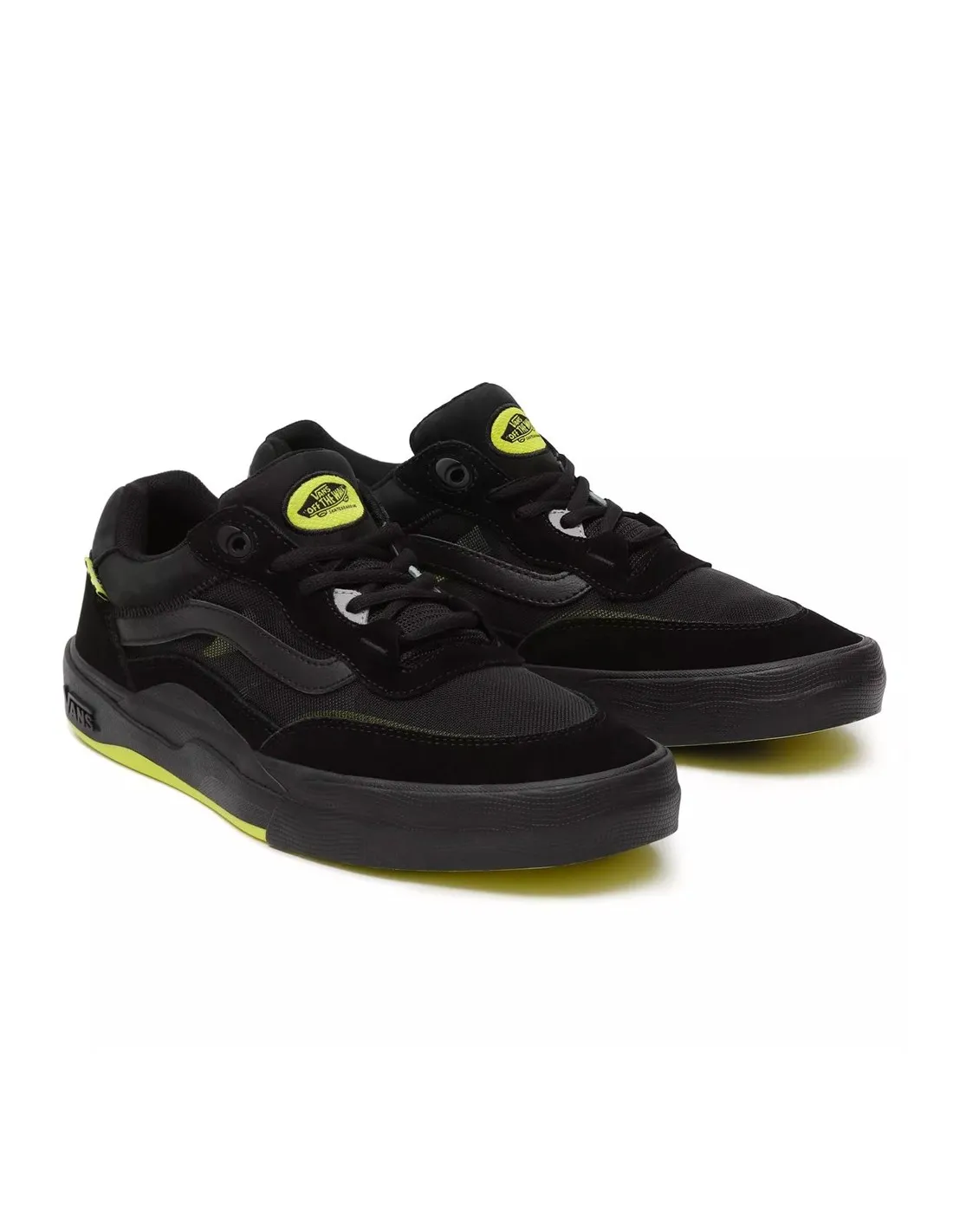VANS WAYVEE  NEGRO/AZUL  ZAPATILLAS SKATE