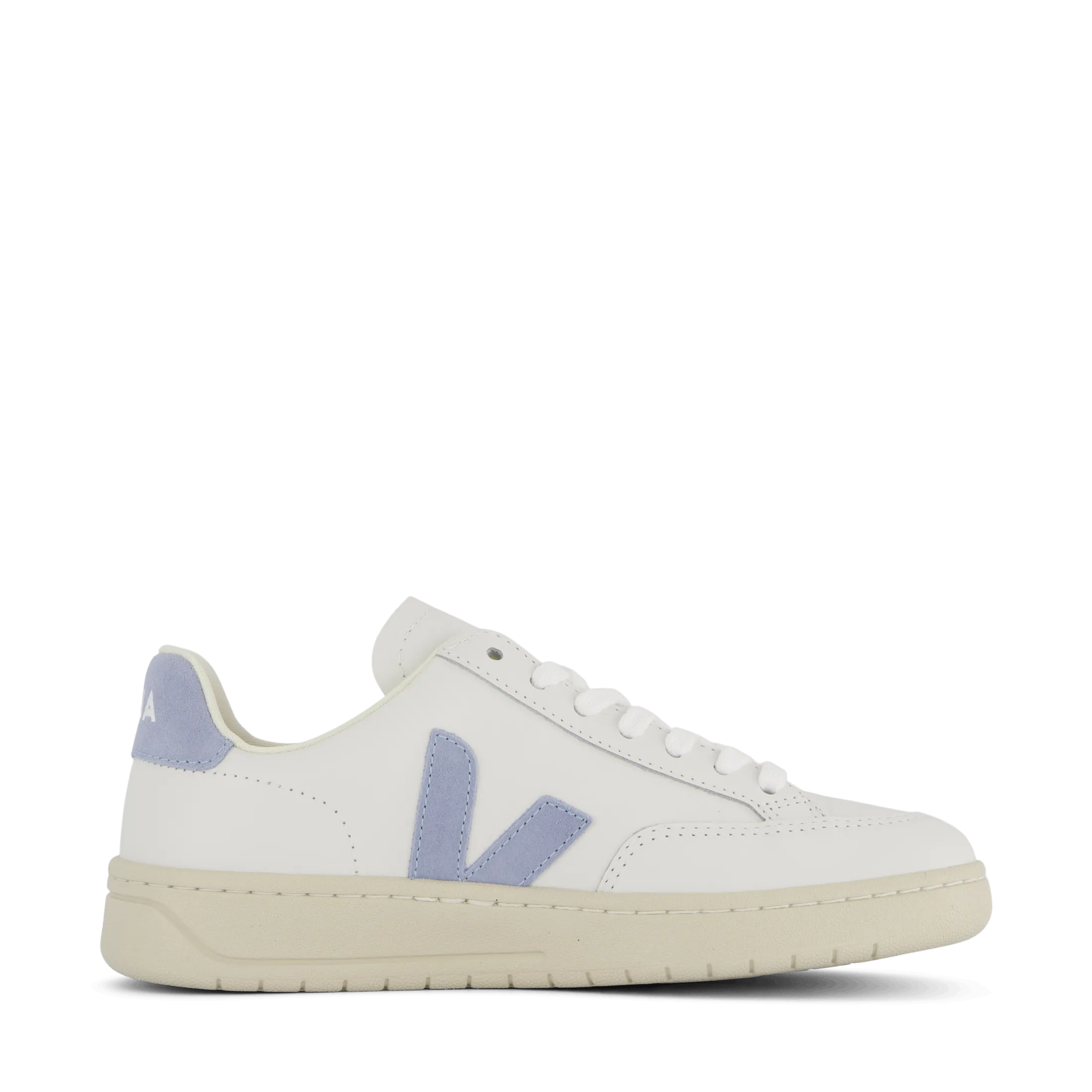 VEJA ZAPATOS V12 LEATHER EXTRA WHITE STEEL