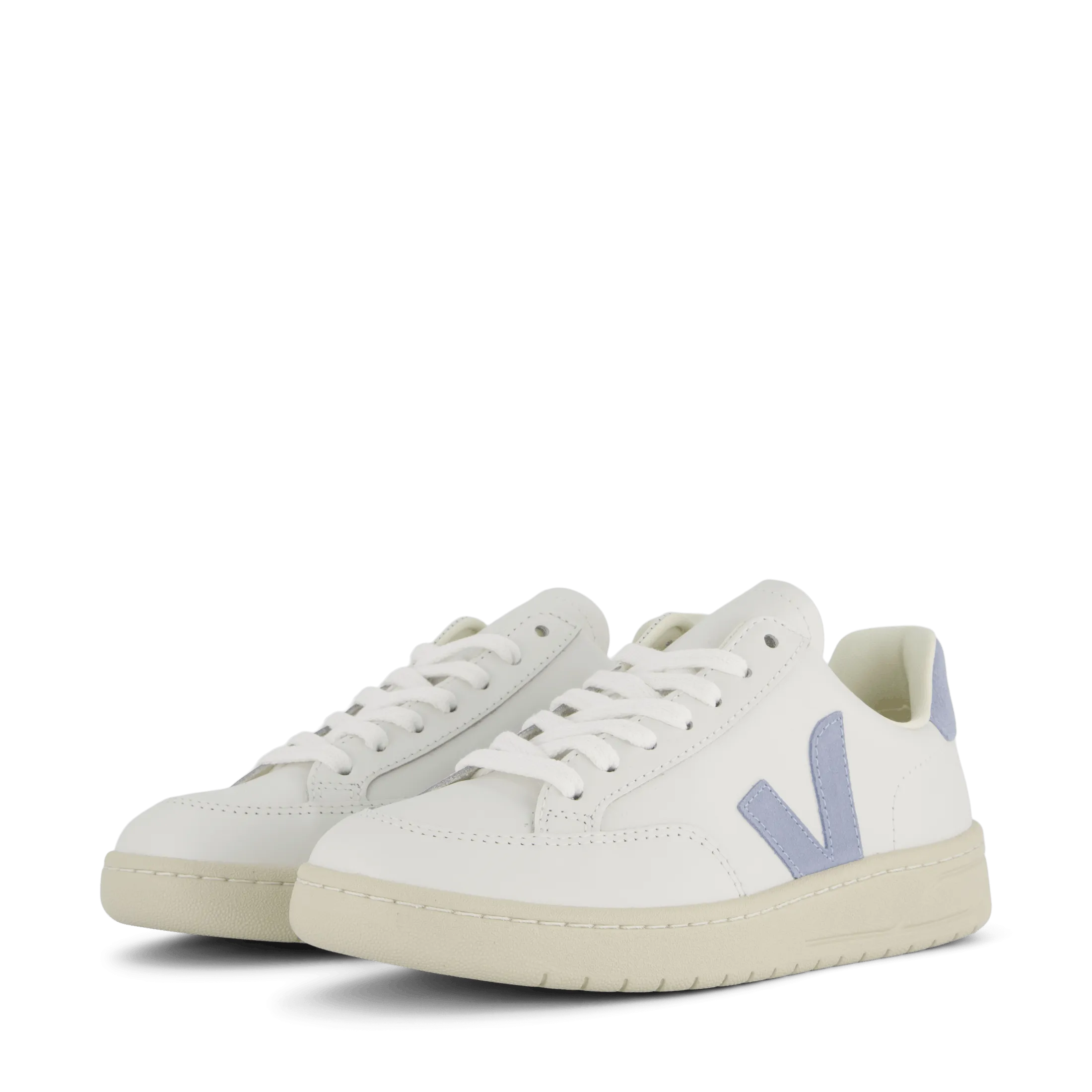 VEJA ZAPATOS V12 LEATHER EXTRA WHITE STEEL