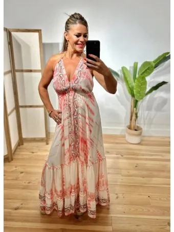 Vestido Boho Chic Avolantado GIANITTA Blanco
