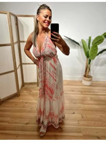 Vestido Boho Chic Avolantado GIANITTA Blanco