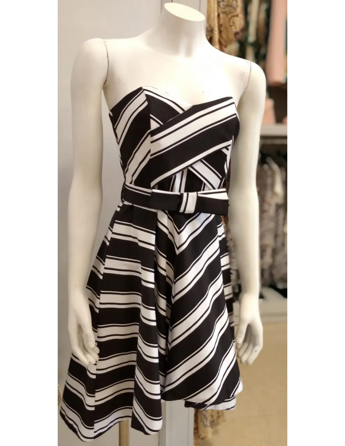 VESTIDO CALLE CL MORGAN RAMINA RAYA BLN