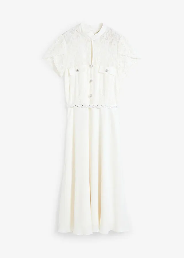 Vestido de novia Blanco lana