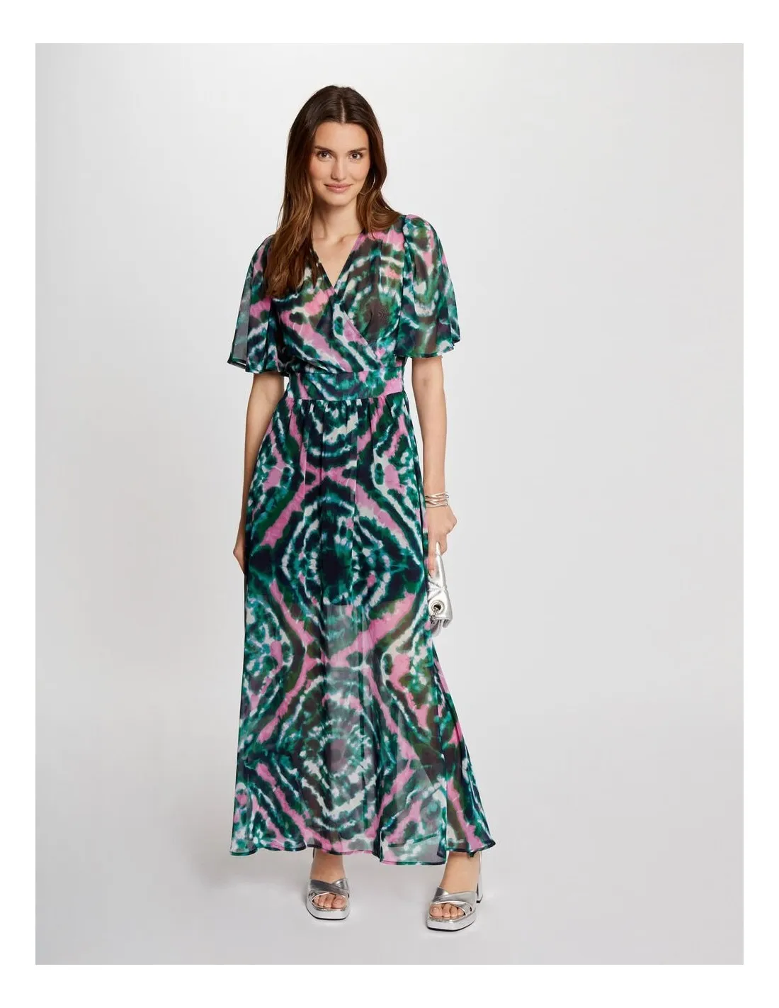 VESTIDO MC CALLE LE MORGAN RDIAN ESTAMPA
