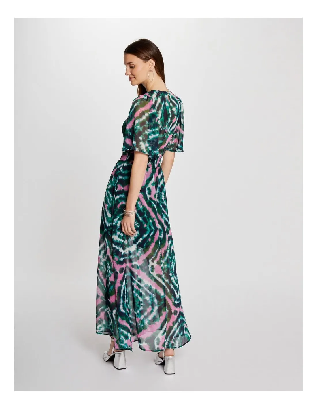 VESTIDO MC CALLE LE MORGAN RDIAN ESTAMPA