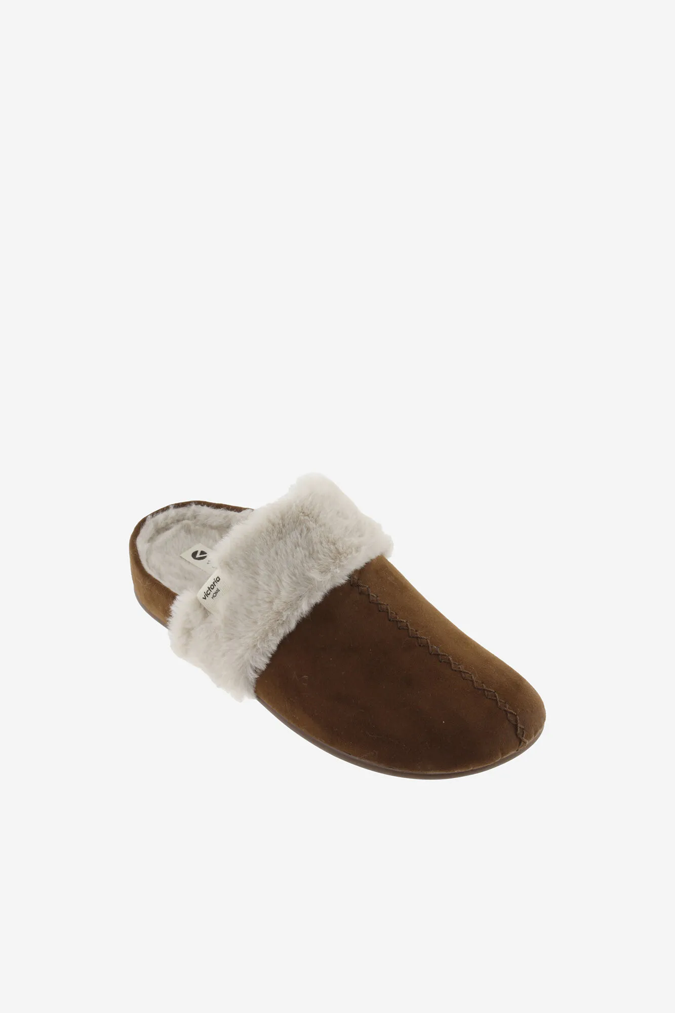 Victoria Zapatillas de casa de efecto ante