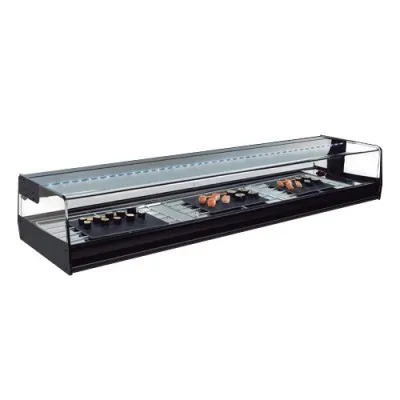 VITRINA SUSHI GRUPO REMOTO CUBA PLANA SHS150GR VITRINAS GóMEZ