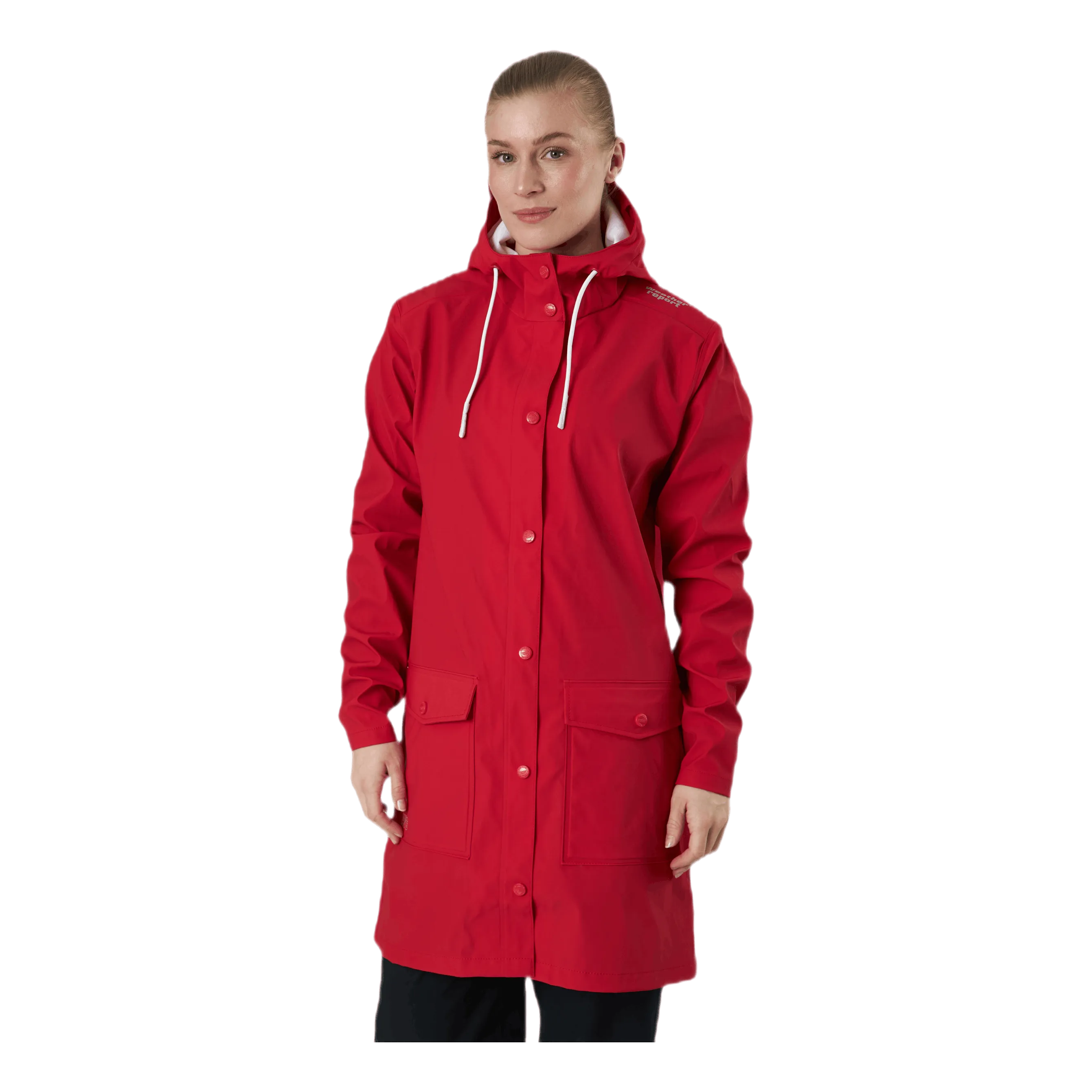 WEATHER REPORT TASS W DULL PU JACKET WPRO 5000 RED