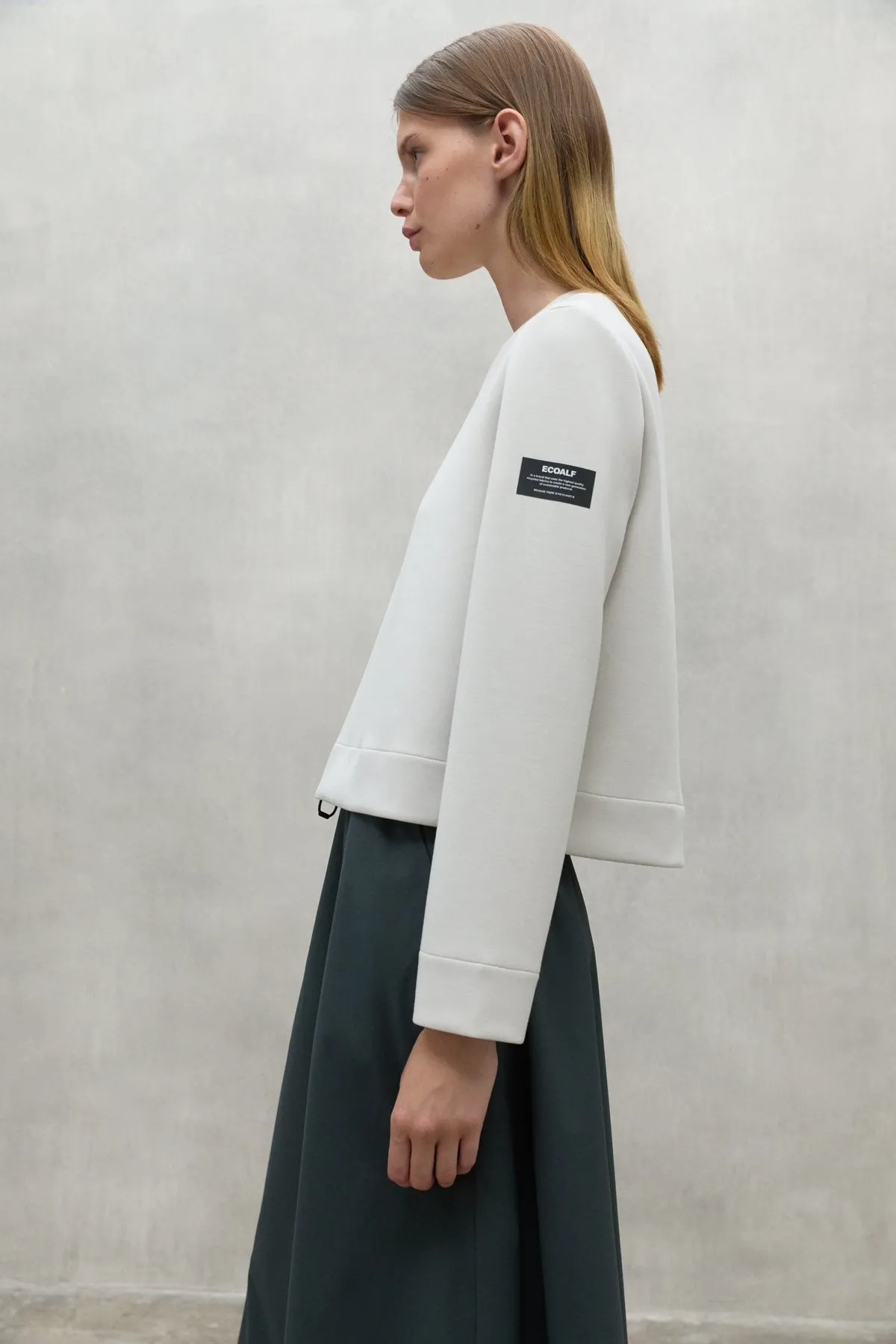 WHITE MORGAN DRESS