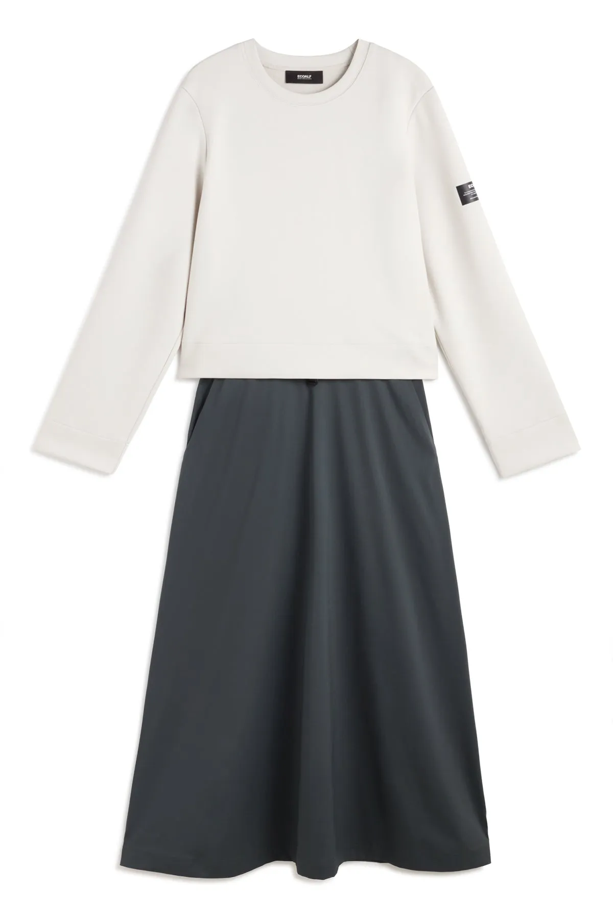 WHITE MORGAN DRESS