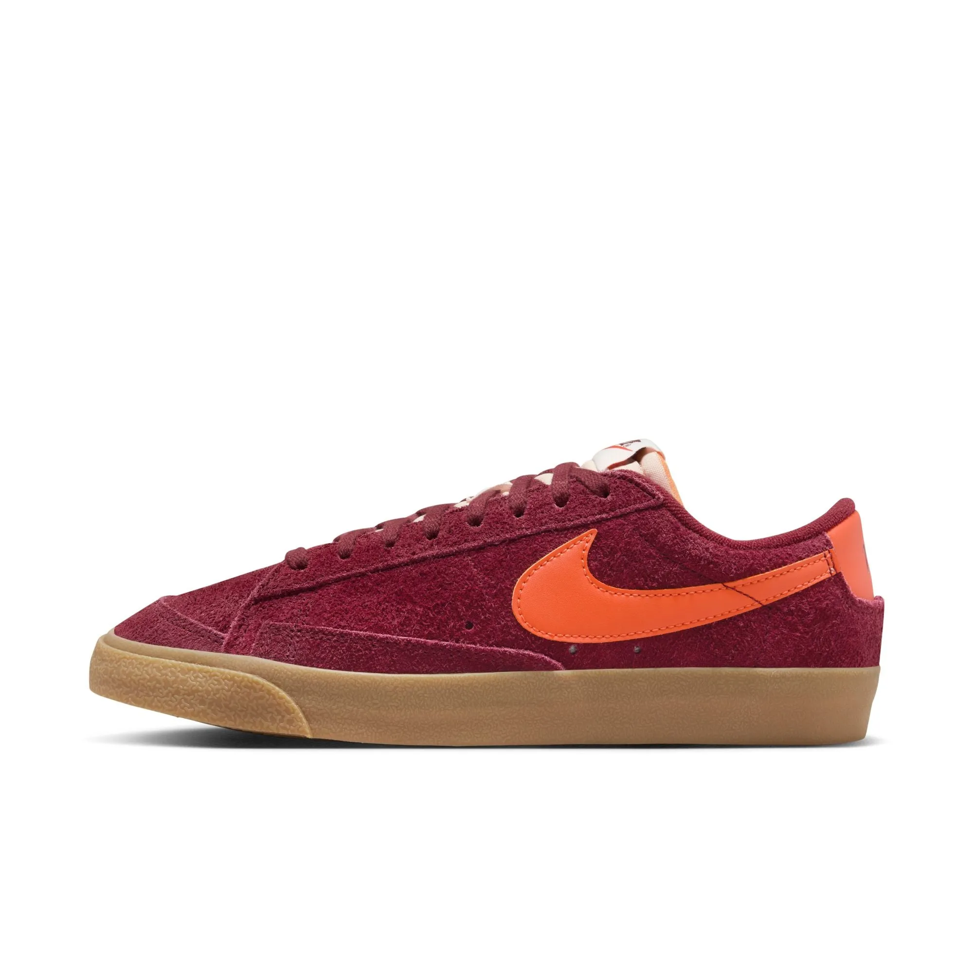 WOMEN BLAZER LOW '77 VINTAGE TEAM RED/SAFETY ORANGEGUM LIGHT BROWN