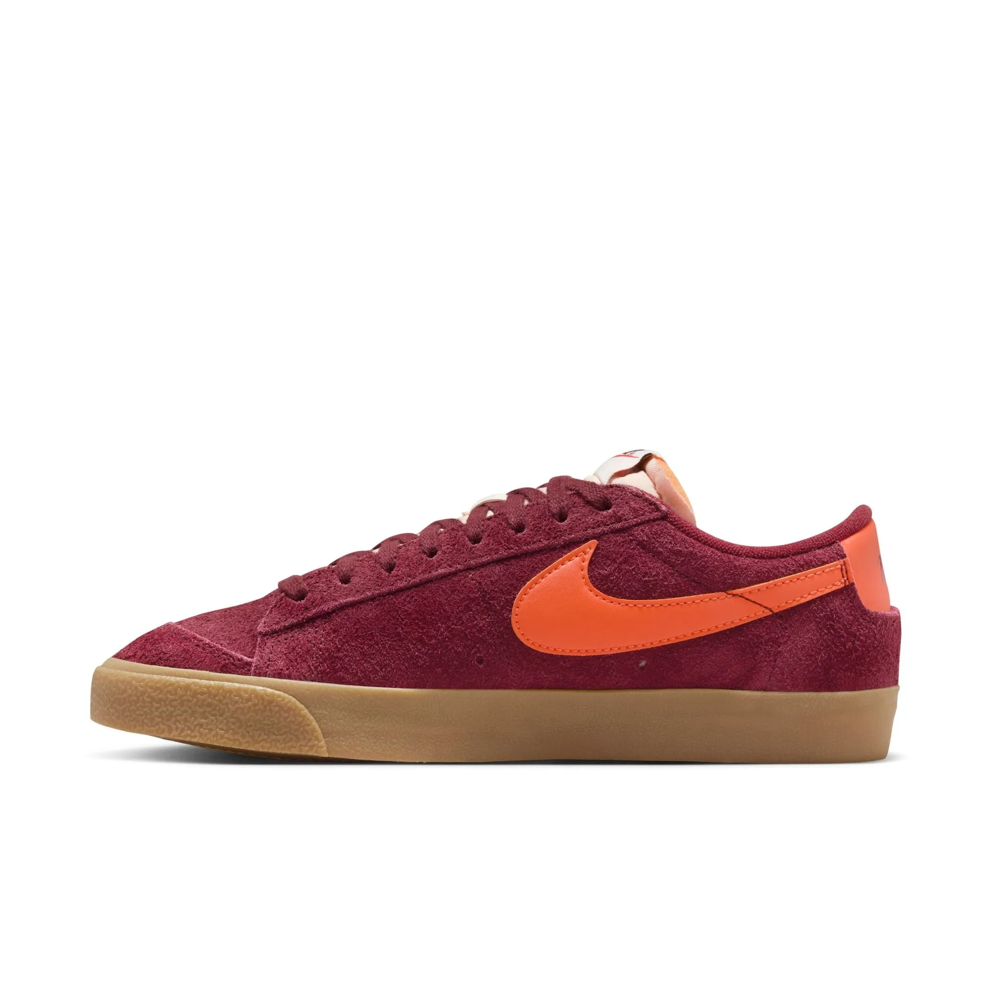 WOMEN BLAZER LOW '77 VINTAGE TEAM RED/SAFETY ORANGEGUM LIGHT BROWN