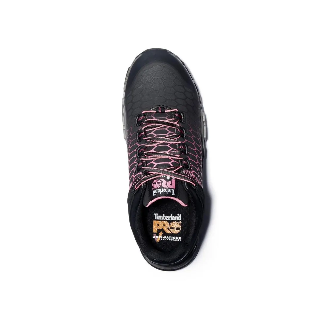 WOMEN'S POWERTRAIN SPORT ALLOYTOE WORK SHOE BLACK/PINK