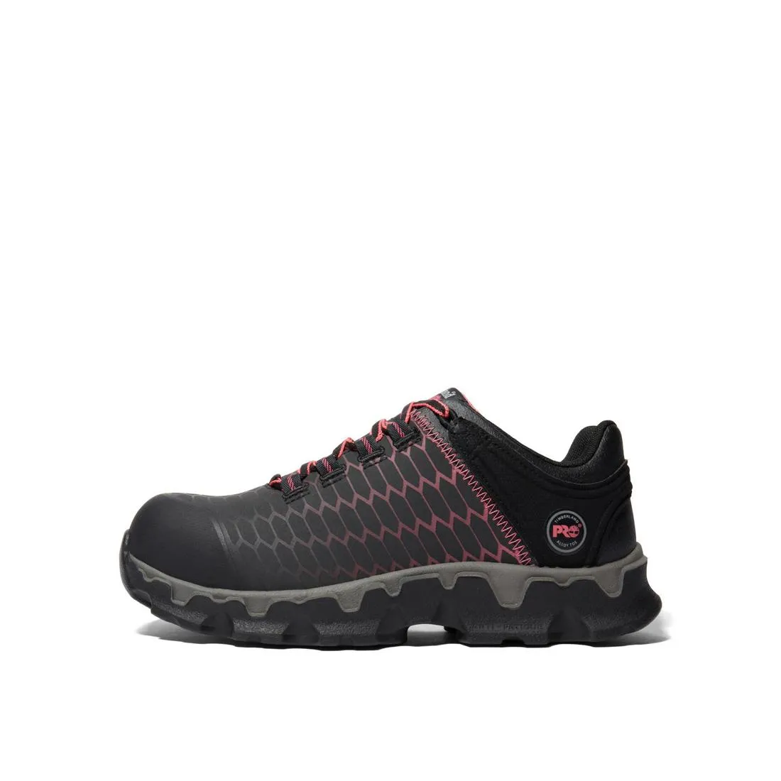 WOMEN'S POWERTRAIN SPORT ALLOYTOE WORK SHOE BLACK/PINK