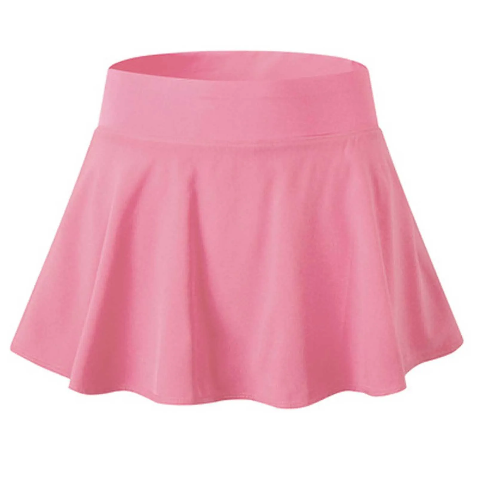 WOMEN'S SPORTS SHORT SKIRT LOOSE FAKE TWOPIECE ANTIPEEP AND QUICKDRYING RUNNING FITNESS CULOTTES TENNIS SKIRT